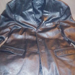 Mens leather jacket
